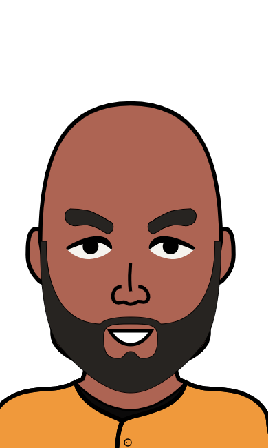 black guy with beards in yellow jersey