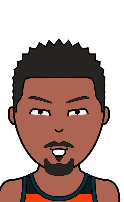 black guy with curly hair in colored sleeveless