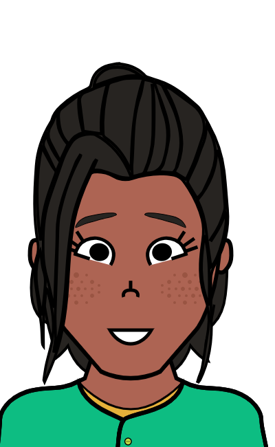 blushing ebony girl with curly hair in sea green jersey