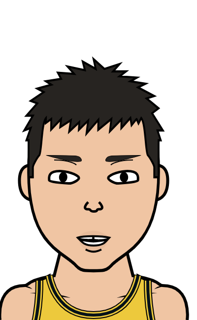 fair guy with curly hair in yellow sleeveless