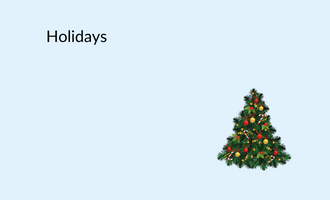 holidays