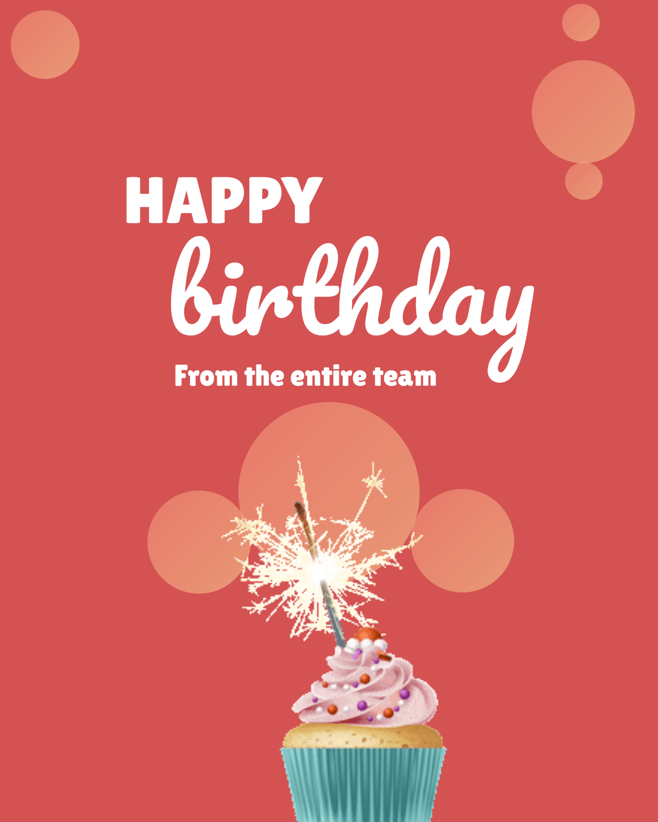 entire team birthday